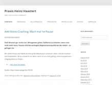 Tablet Screenshot of praxis-haastert.de